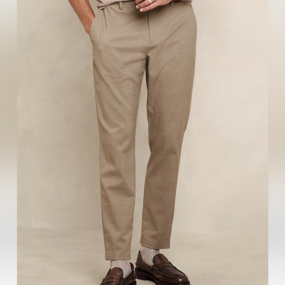 BANANA REPUBLIC - GRAYSON SLIM TAPERED PANT NWT